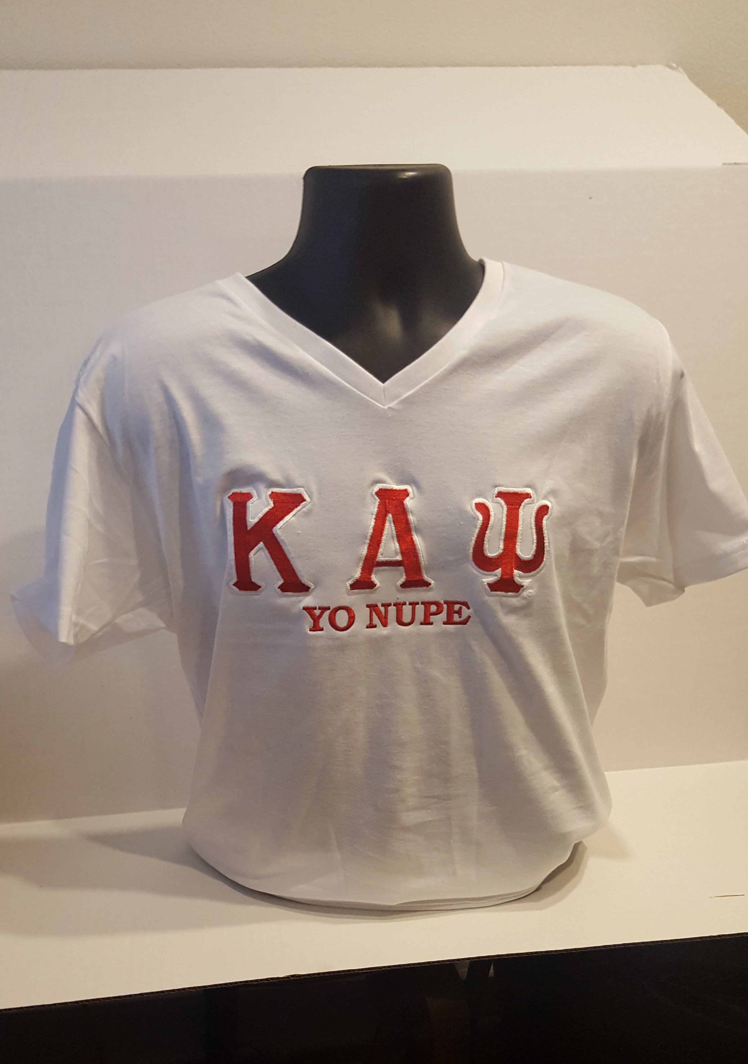 Kappa Alpha Psi(Yo Nupe) GREEK KLASSY EMBLEMS V-neck –