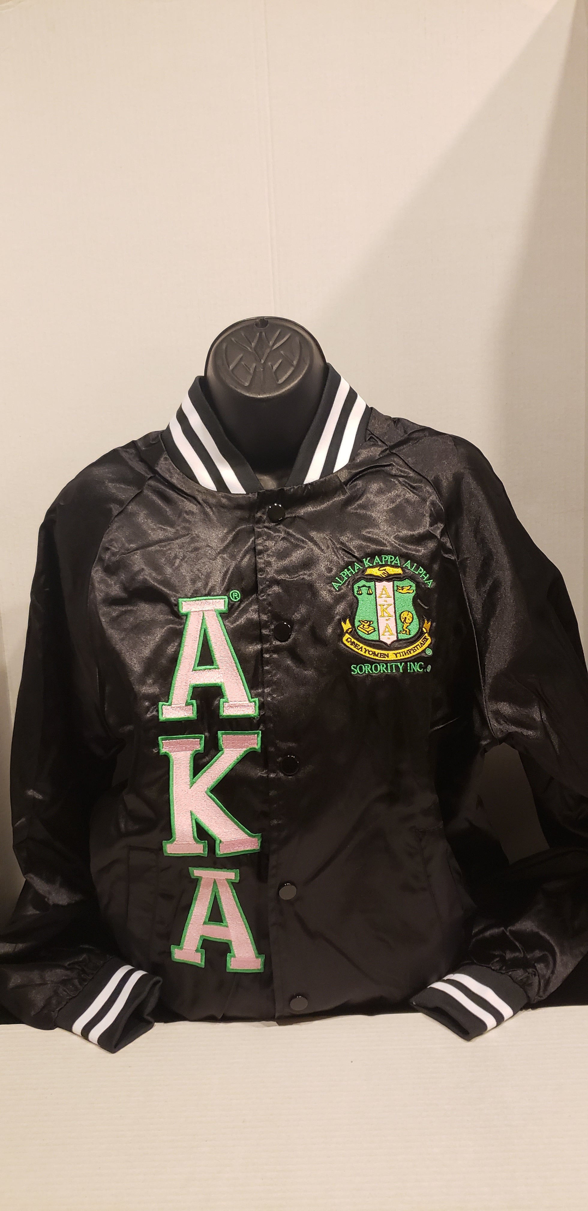 Aka satin best sale bomber jacket