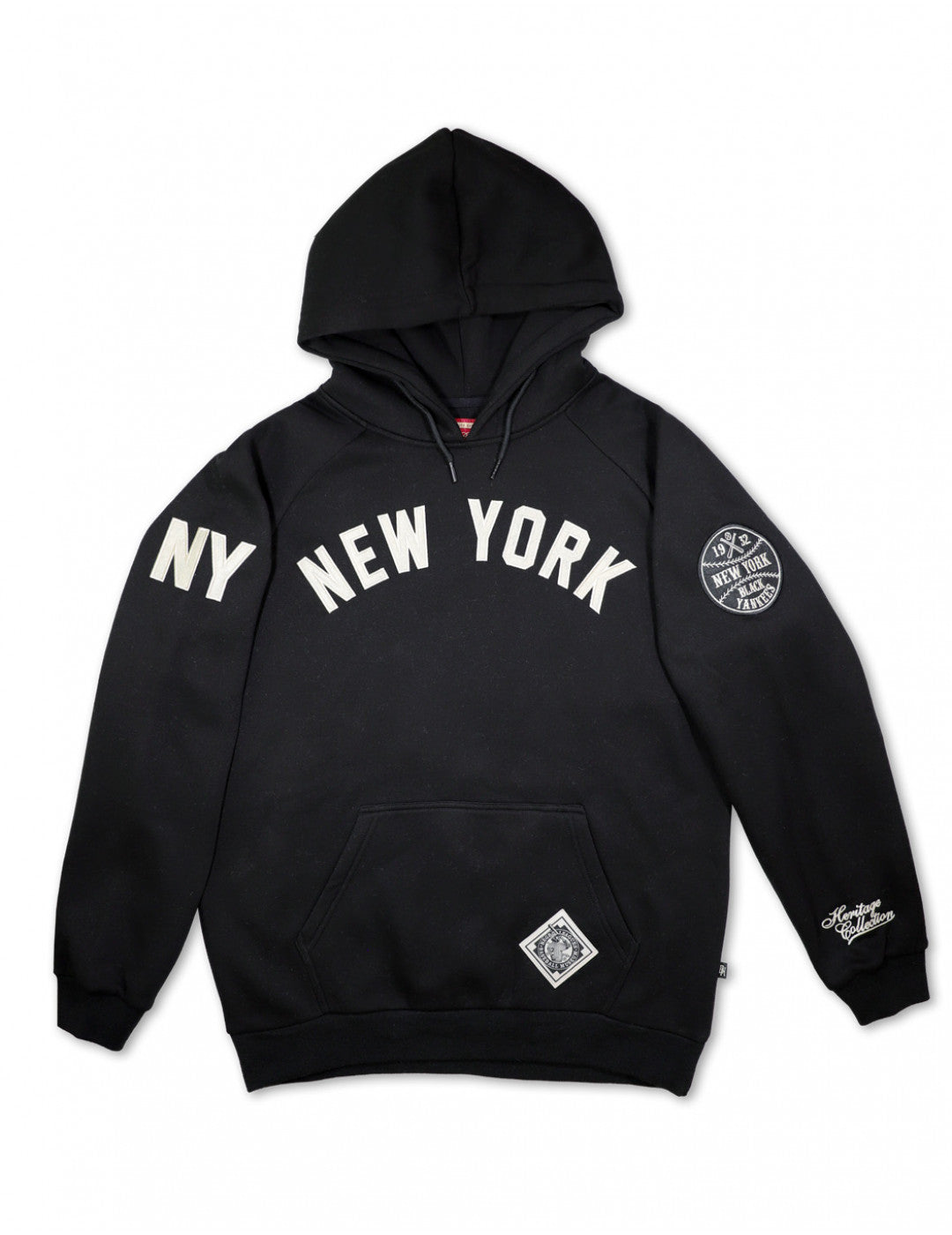 Black discount yankees hoodie
