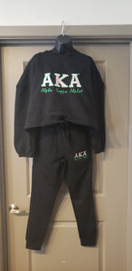 AKA Black Sweatsuit(Bold)