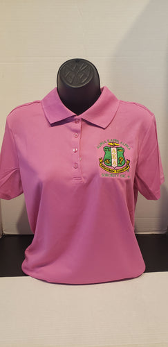 AKA Shield POLO(Pink-Bd)