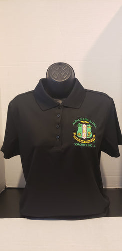 AKA Shield POLO(Black-Bd)