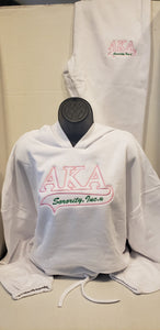 AKA Pink Tail Design(Drawstring Hoodie)