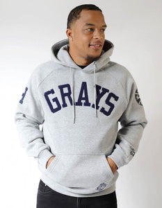 Homestead Grays Negro League Hoodie(Grey)
