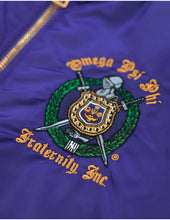 OMEGA PSI PHI BOMBER JACKET