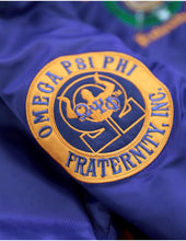 OMEGA PSI PHI BOMBER JACKET