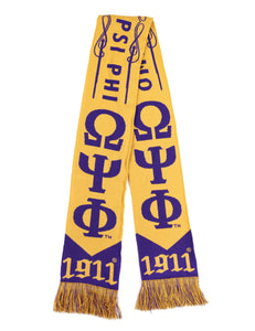 Omega Psi Phi Scarf