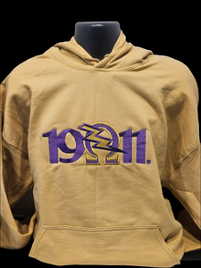 OMEGA PSI PHI PURPLE HOODIE(1911 LBolt)