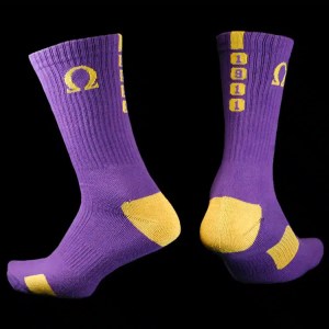 Omega Psi Phi Purple SOCKS