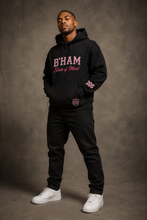 B'Ham "State Of Mind" Hoodie(Maroon/Wht)Unisex