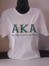 AKA BOLD Tee 2(Wht/Grn)