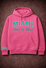 MIAMI "State Of Mind" Hoodie(Black)Unisex