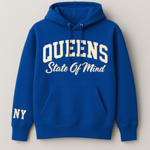 Queens "State Of Mind" Hoodie(Royal Blue)Unisex