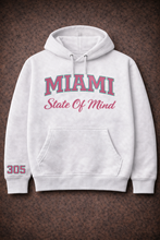 MIAMI "State Of Mind" Hoodie(Black)Unisex
