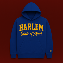 HARLEM "State Of Mind" Hoodie(Black)Unisex