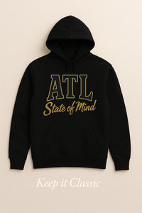 ATL"State Of Mind" Hoodie(Grey)Unisex