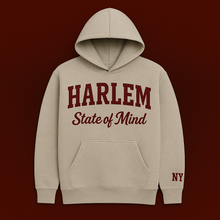 HARLEM "State Of Mind" Hoodie(Black)Unisex