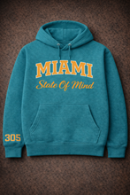 MIAMI "State Of Mind" Hoodie(Black)Unisex