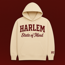 HARLEM "State Of Mind" Hoodie(Black)Unisex