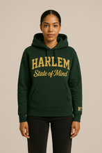 HARLEM "State Of Mind" Hoodie(Black)Unisex