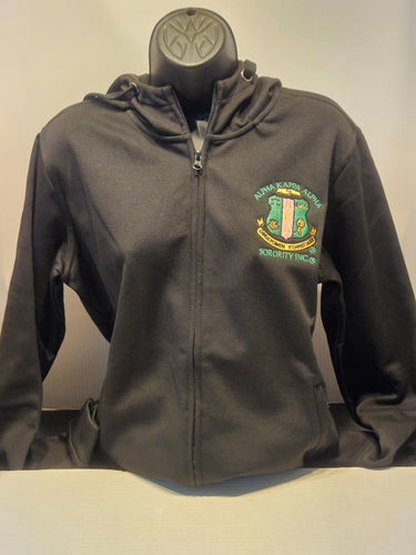 AKA Black Zipup Jacket(Shield)