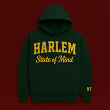HARLEM "State Of Mind" Hoodie(Black)Unisex