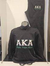 AKA Sweatsuit - Bold (Black)Drawstring Hoodie