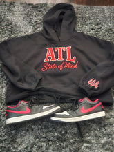 ATL "State Of Mind" Cropped Hoodie (Black)