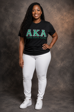 AKA BOLD Tee 2(Blk/Grn)