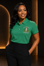 AKA Shield POLO -(Kelly Green)