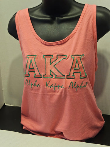 AKA (BOLD) Racer BackTank(Pink)
