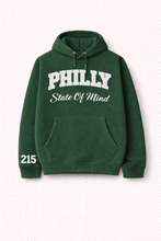 PHILLY "State Of Mind" Hoodie(Green)Unisex