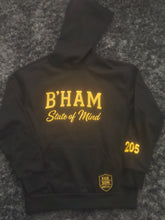 B'Ham "State Of Mind" Hoodie(Black)Unisex