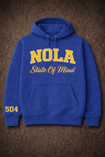 NOLA "State Of Mind" Hoodie(Black/Purple)Unisex