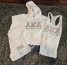 AKA Jogger Shorts - Bold (White)