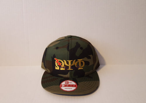 Omega Psi Phi Camo Snapback