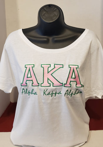AKA BOLD Dolman TEE (White)