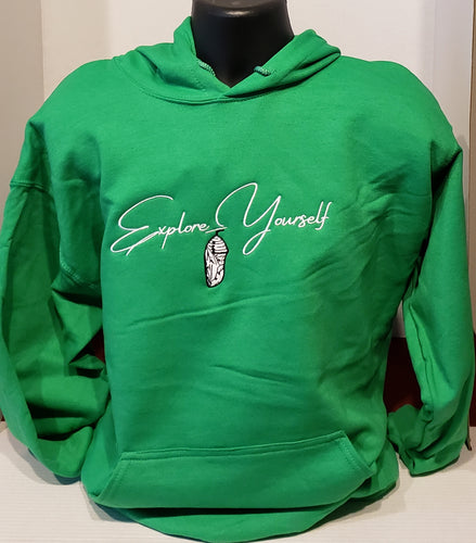 Explore Yourself Green(Green Style)Hoodie