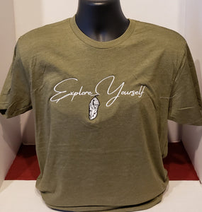 Explore Yourself Military Green(Military Style)Tee