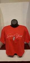 Explore Yourself Red(Red Storm)Crop Tee