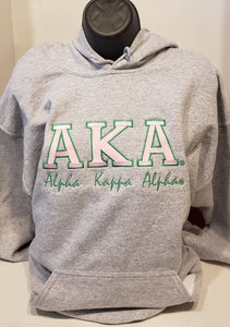 ALPHA KAPPA ALPHA Grey(BOLD) SWEATSHIRT