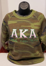 AKA CAMO Crewneck Sweatshirt(Bold)