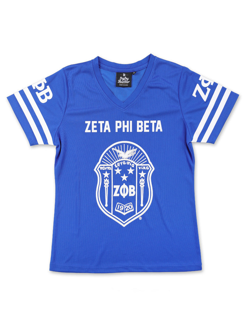 Zeta Phi Beta Football Jersey Tee